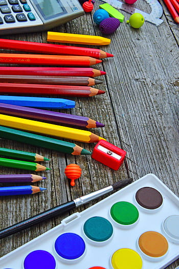school times, school school supplies, brushes, crayon, education, school starts, school supplies, watercolor, school, ruler, pencils