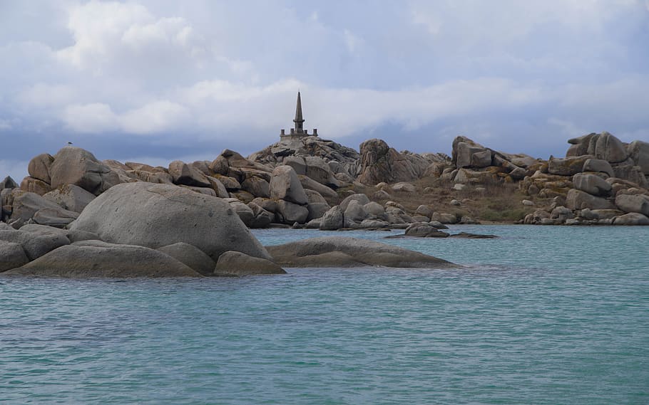 Korsičan, lavezzi isles, divoký, skály, žula, středomoří