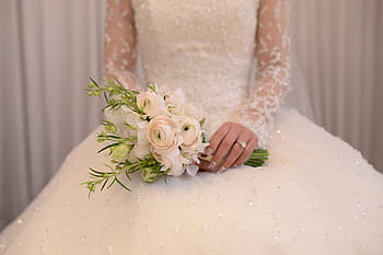 wedding bride, dress, people, bouquet, bride, flowers, happy, marriage, married, wedding, white