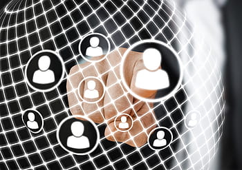 dito, toccare, mano, struttura, Internet, Rete, sociale, rete sociale, logo, Facebook, Google