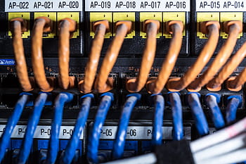 ethernetové kabely, připojen, síťových portů, kabel, datum, zařízení, řádek, síť, přístav, Rychlost, širokopásmového připojení