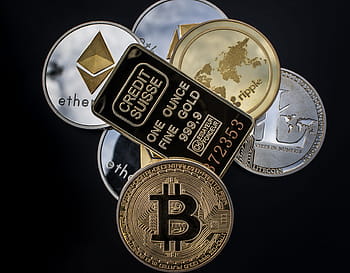 cryptocurrency, coin, blockchain, money, bitcoin, gold bar, cryptography, payment, ethereum, litecoin, ripple