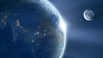 earth, planet, nature, gravity, space, universe, lunar