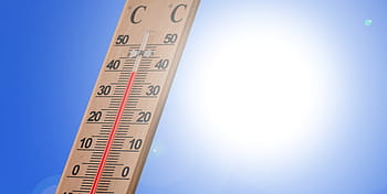 thermometer, summer, heiss, heat, sun, temperature, energy, sky, weather, climate, extremely