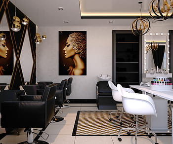 beauty salon, barber, nail salon, salon, hairdresser, fashion, beauty, interior, 3 d, interior design, interior designer