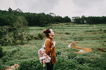 people, girl, trip, dalat, portrait, woman, journey, outdoor, camping, nature, forest