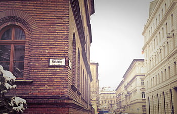 budov, Zimní období, pokryté, strom, byt, architektura, starý, nebe, sníh, zeď, dřevo