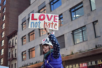 women's march, sign, child, political, rally, human, rights, women, international, day, worldwide