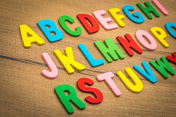 ABC, akateeminen, aakkoset, lapsi, lapsuus, väri-, värikäs, kouluttaa, koulutus, Englanti, Lasten