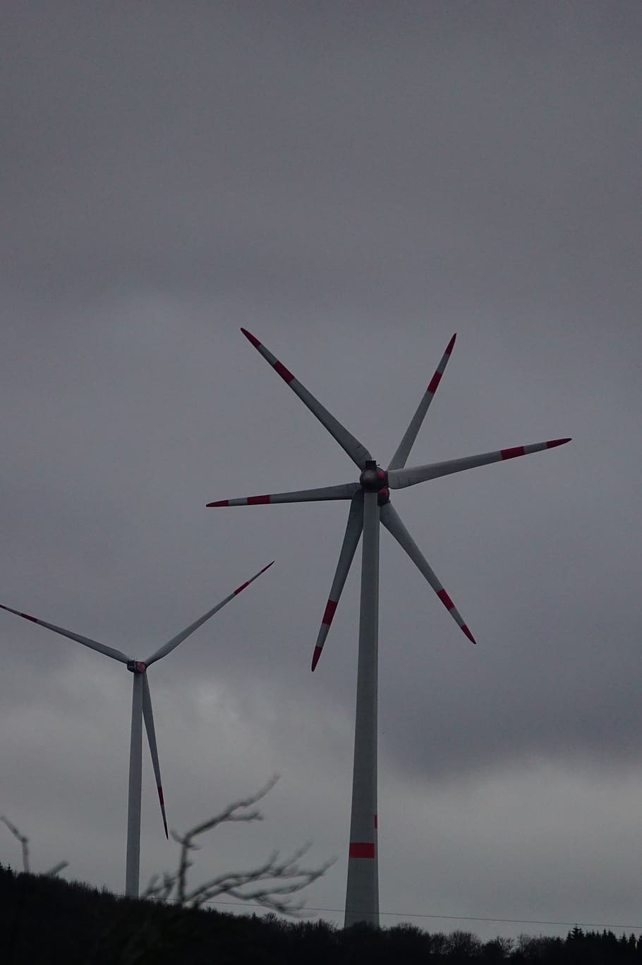 větrný mlýn, energie, větrná energie, větrná turbína