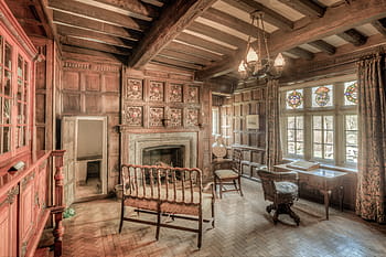ranní místnost, jídelna, ráno, stolování, pokoj, místnost, místností, krb, židle, interiér, uvnitř, architektura