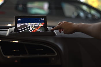 navigazione, auto, cabina di pilotaggio, carta geografica, automobile, veicolo, GPS, tecnologia