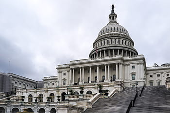 view, steps, balconies, dome, us, capitol building, building., america, american, architecture, capital