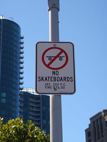 segno di skateboard, San Francisco, simpatico, costruzione, dietro a, esso., controllo, figura, proibito, indicazione, Avviso