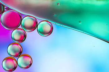 oil in water, oil, water, abstract, macro, close up, texture, cells, circle, background, suspension