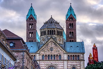 dom, Chiesa, credere, Torre, alto, candela, corona di avvento, decorazione, costruzione, cielo, blu