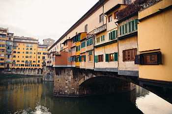vecchio, ponte, fiume arno, Firenze, Italia, arco, architettura, paesaggio urbano, Europa, eredità, storico