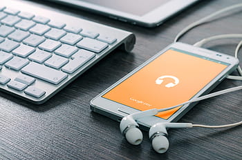 chytrý telefon, mobilní, pohybliví, technologie, klávesnice, kancelář, lavice, podnikání, objekty