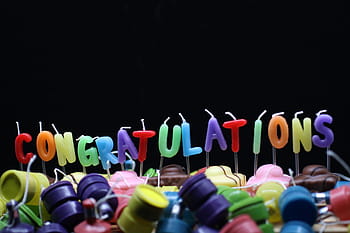 zwart, cake, felicitatie, Gefeliciteerd, cakes, kaars, kaarsen, feest poppers, Feestknaller, gefeliciteerd cake, snijplank