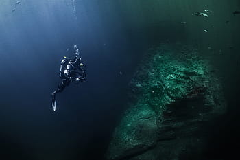 people, diver, divers, diving, ocean, scuba Diving, sea