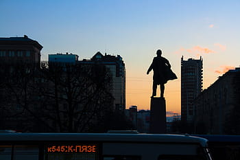 petersburg, saint, lenin, russia, outdoor, downtown, leader, stretch, landmarks, square, town