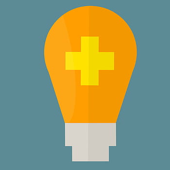 illustration, light bulb, concept, new, ideas., positive, thinking, icon, attitude, bulb, ideas