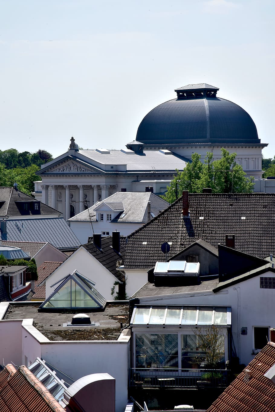 divadlo, historické centrum, kultura, oldenburg, Německo, architektura, budova