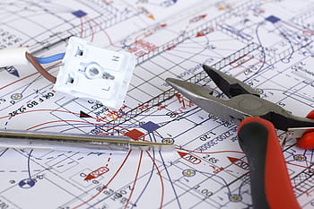 elektrik, şimdiki, enerji, güç kaynağı, kablo, planlama, elektrik tesisat bağlantıları, semboller