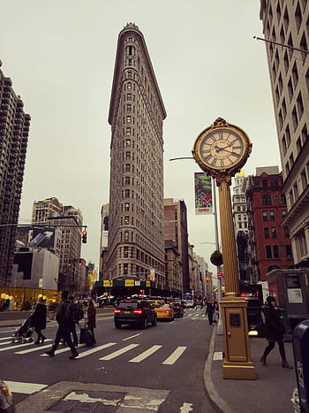 žehlička, budova, Manhattan, město, nyc, architektura, mrakodrap, usa, New York, Spojené státy, ny
