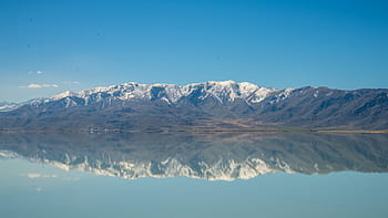montagna, valle, paesaggio, vista, natura, blu, cielo, nube, orizzonte, lago, acqua