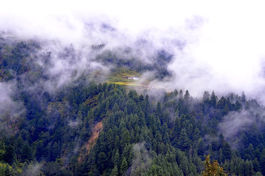 mountain, nepal, himalayas, landscape, himalaya, snow, mountains, adventure, trekking, nature, pokhara