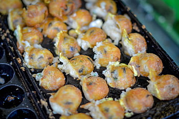 jídlo, místní, trh, thai, asijský, kuchyně, pikantní, zelená, Červené, miska, oběd