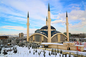 キャミ、 建築、 イスラム教、 ミナレット、 イスラム教徒、 宗教、 旅行、 建物、 シティ、 アンカラ、 七面鳥