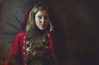 woman, middle ages, costume, map, romantic, history, lady, fabulous, medieval, fantasy, dark