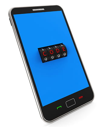 secure, phone, showing, world, wide, web, locking, network, access, coded, encrypt