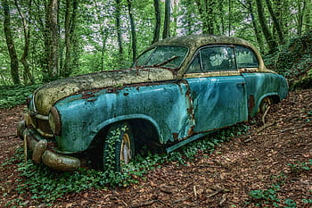 auto, oldtimer, vrak auta, vrak, auto hřbitov, automobilového průmyslu, Historické auto, veteránem automobil, pkw, vozidlo, staré auto