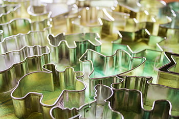cookie, cutter, shapes, design, baking