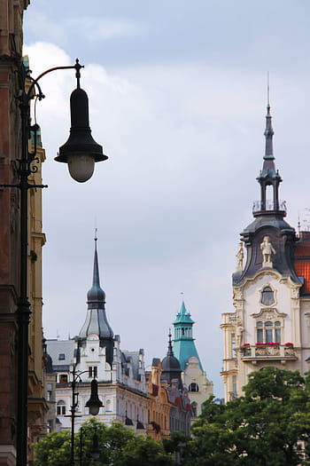 tower, medieval, praha, travel, prague, urban, landmark, attraction, panoramic, castle, summer