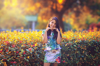 girl in autumn, people, child, children, fall, girl, kid, kids