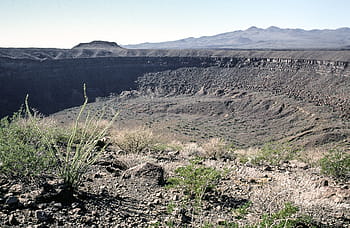 cratere meteorico, cratere., America, Arizona, Pericolo, deserto, storico, paesaggio, parco, roccia, cielo