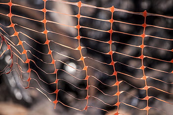 plastic, orange, security fence, background, net, pattern, abstract, texture, white, mesh, black