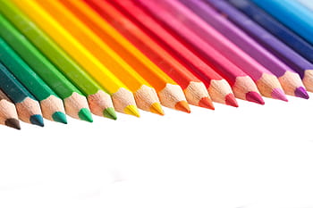 umění, Pozadí, modrý, Jasný, detailní, sbírka, barva, barvitý, pastelka, tvořivý, kreslit