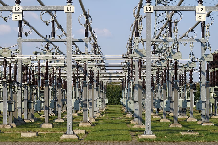 業界、 パフォーマンス、 空、 技術、 電気、 変電所、 電気工学、 現在、 エネルギー、 高電圧、 ウルフェル