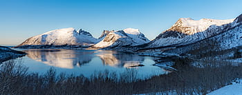 fjord, fjordy, krajiny, hora, Norsko, panoráma