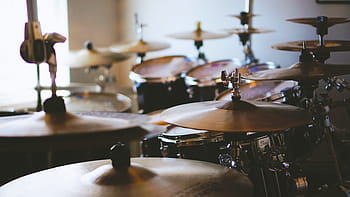 drum, set, music, cymbals, percussion, drum kit, musician, art