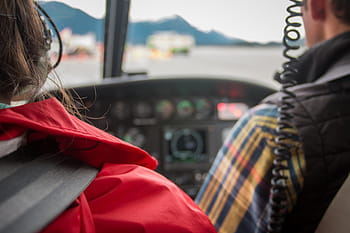 pilot in airplane, peopleTravel, aeroplane, aircraft, airplane