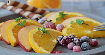 fruit, orange, apple, berries, juicy, fresh, healthy, sweet, vitamins, food, bio