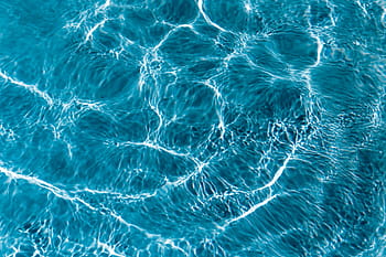 bergelombang, permukaan air, berenang, kolam renang, air, gelombang, abstrak, latar belakang, cerah, refleksi, biru