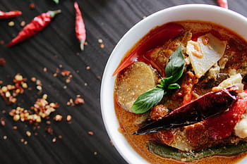 pikantní polévka, chilli, Červené, polévka, koření, pikantní