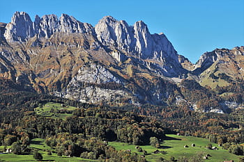 mountains, rocks, nature, the alps, mountain, alpine, high, tops, the height of the, stone, array